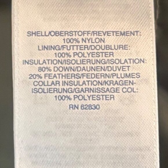 Lands End Men Down Puffer Vest XL Olive Green Outdoor Classic Insulated Gorpcore - Picture 11 of 15